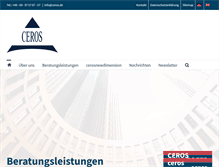 Tablet Screenshot of ceros.de